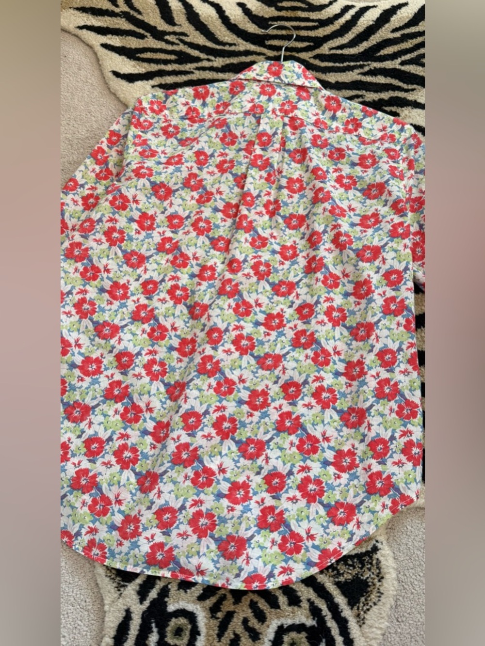 Ralph Lauren Women's Multicolor Floral Long Sleeve Button Down Size 6 EUC - Picture 8 of 8